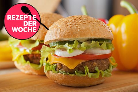 Rezepte der Woche: Würzige Burger und eine sündige Torte