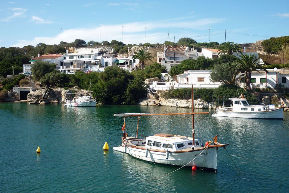 Wandern auf Menorca: Traumbucht: Cala de Sant Esteve beim Fort Marlborough Traumbucht: Cala de Sant Esteve beim Fort Marlborough