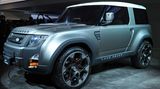 Die Studie Land Rover DC100 gibt einen Ausblick auf den Neuen: Ecken und Kanten behält er weiterhin
