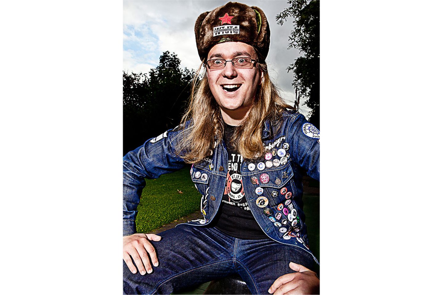 So sehen Präsidenten aus: Happy Vidar