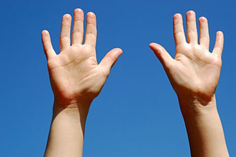 Mann oder Frau? Das Verhältnis von Zeige- zu Ringfinger kann einen Hinweis geben
