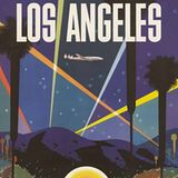 Bild 1 von 11 der Fotostrecke zum Klicken:  Lichterkegel und Sterneglitzern locken nach Los Angeles, ein Entwurf von 1956. Für Trans World Airlines schuf der Illustrator David Klein bis Ende der 60er Jahre über 50 Plakate.