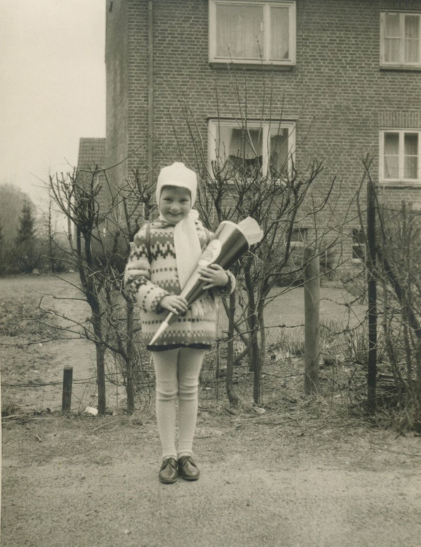 Daniela Leopold, damals noch Dani Muche, am 2. April 1962 in Itzehoe
