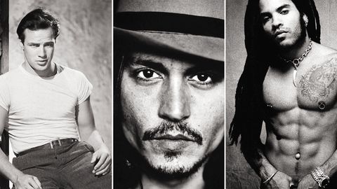 Marlon Brando, Johnny Depp, Lenny Kravitz