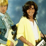 Von 1984 bis 1987 avancierte Modern Talking mit Hits wie "You're my Heart, You're my Soul" oder "Cheri, Cheri Lady" zur erfolgreichsten deutschen Popgruppe und hatte weltweit mehr als 60 Millionen Platten verkauft. Hier eine Studioaufnahme von 1985.