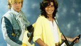 Von 1984 bis 1987 avancierte Modern Talking mit Hits wie "You're my Heart, You're my Soul" oder "Cheri, Cheri Lady" zur erfolgreichsten deutschen Popgruppe und hatte weltweit mehr als 60 Millionen Platten verkauft. Hier eine Studioaufnahme von 1985.