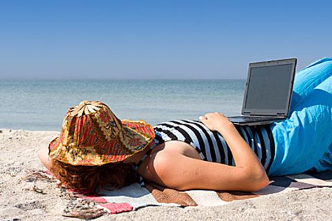 Das Notebook im Urlaub - für viele unverzichtbar