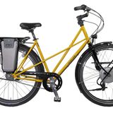 Testsieger: Touren-Pedelec      Utopia Kranich    Der Kranich ist ein Rad für die Langstrecke und dank einer Praxisreichweite von etwa 140 Kilometern auch für Radurlauber geeignet. Möglich ist das, weil das Kranich gleich zwei 12,4-Ah-Akkus mit auf die Reise nehmen kann. Damit sich die lange Tour auch im Sattel aushalten lässt, fährt sich das Rad sehr komfortabel. Als Goodie lassen sich spezielle Set-Ups für die Steuerung des Motors downloaden.   Preis: 5425 Euro