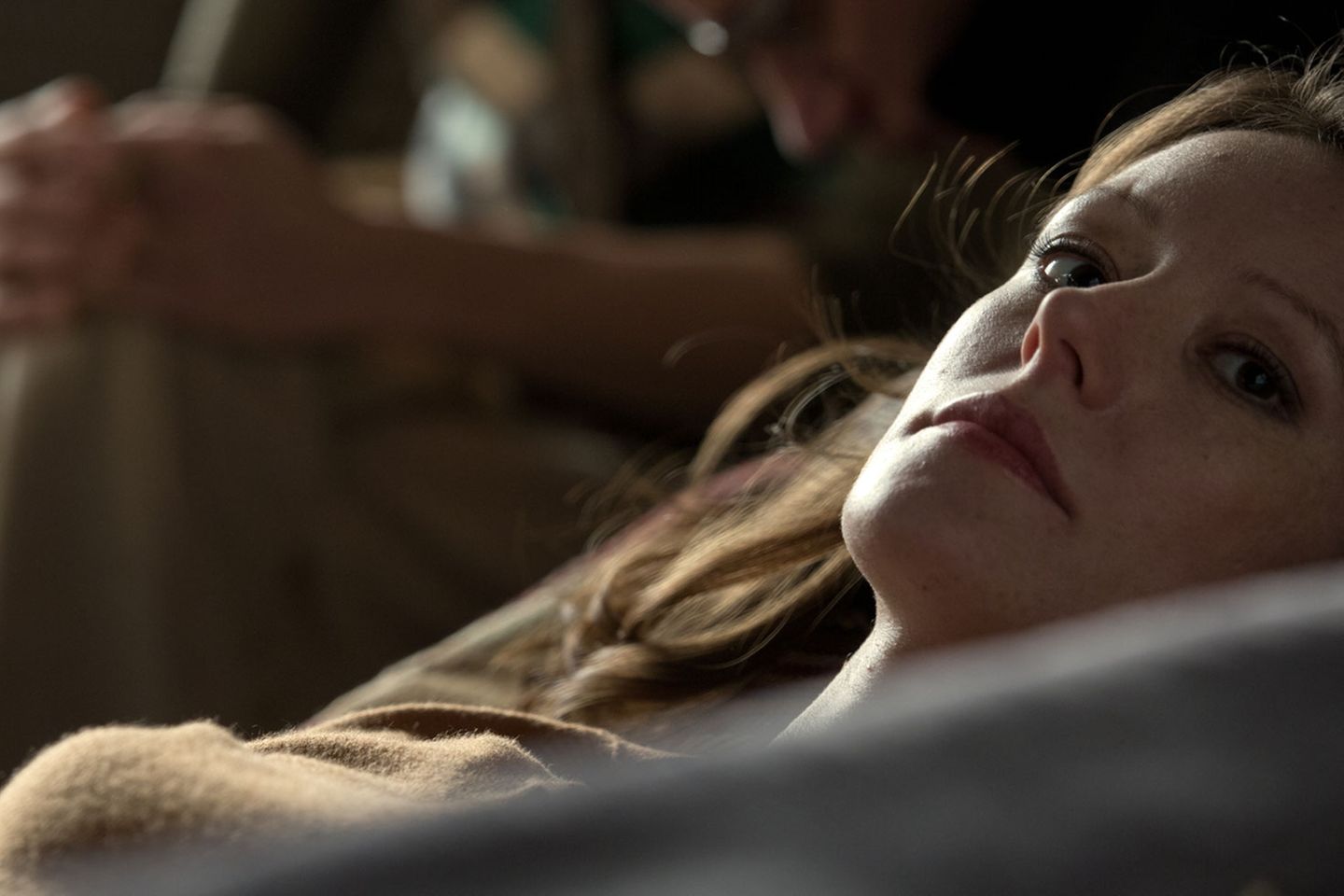 Lavinia Wilson in der Rolle der schwer traumatisierten Elizabeth Kiehl in der Verfilmung von Charlotte Roches Bestseller "Schoßgebete"