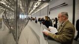 Das Herzstück der Ausstellung: Die Rekonstruktion eines 37 Meter langen Originalschiffes, das 1997 in Dänemark geborgen und auf 1025 nach Christus datiert wurde.