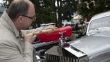 Die automobilen Preziosen werden gepflegt