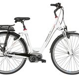 Platz 2   Pegasus Premio E8F  2300 Euro   Dem Pegasus wird eine angenehme, aufrechte Sitzposition und ein gutes, stabiles Fahrverhalten attestiert, solange man auf Gepäck verzichtet. Auch der Zweitplatzierte erreicht nur eine Reichweite von 60 Kilometern. Seltenes Laden oder lange Touren sind für die Tester offenbar nicht entscheidend.  Beim Pegasus gibt es trotz Boschmotors keine Rücktrittbremse. Mit einem zulässigen Gesamtgewicht von 135 Kilogramm dürfte man aber keine Probleme haben.