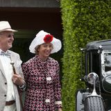 Eleganz beim Oldtimerwettbewerb am Comer See - ganz passend im Stil der Zeit