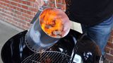 Nach guten 25 Minuten ist es soweit. Die Briketts sind fertig.