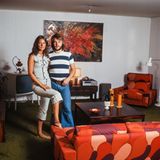 Auch Anni-Frid Lyngstad war vor ihrer Zeit bei Abba auf Solopfaden unterwegs. 1968 lernte sie den Musiker Benny Andersson kennen, zwei Jahre später verlobten sie sich. Die Hochzeit fand allerdings erst 1978 statt. Das Foto zeigt das Paar im Jahr 1972