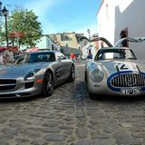 Außer den Flügeltüren haben die Wagen wenig miteinander gemein