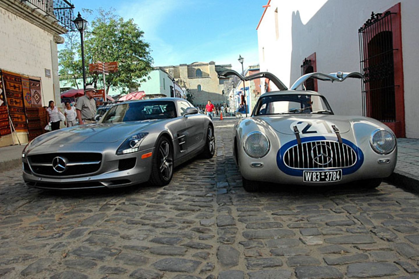 Außer den Flügeltüren haben die Wagen wenig miteinander gemein
