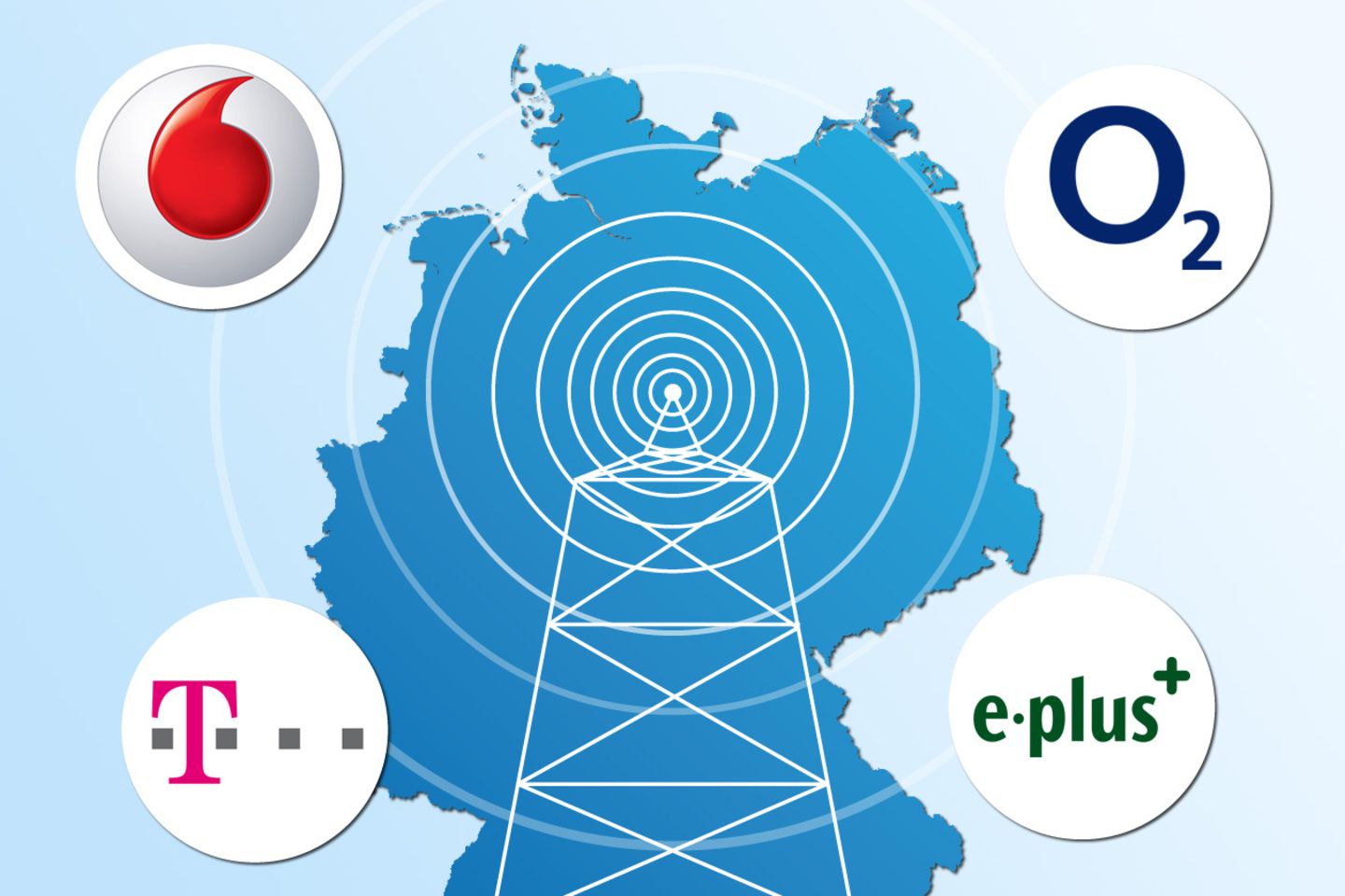 Telekom, Vodafone, O2 oder E-Plus: Wer hat das beste Handynetz?