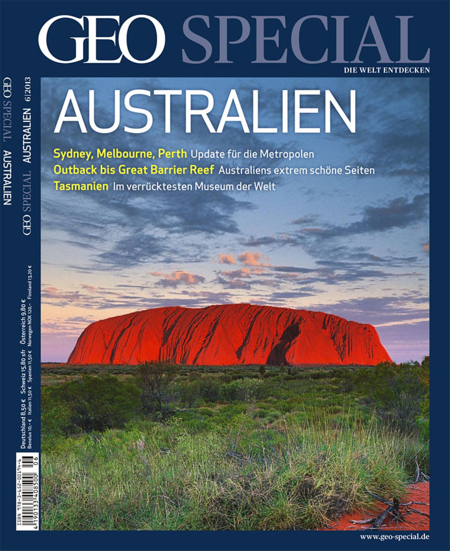 Übernommen aus: Geo Special "Australien", Heft 6/2013, ab sofort für 8,50 Euro am Kiosk. Dort finden Sie die vollständige Reportage von Kirsten Bertrand und viele weitere Australien-Artikel, Fotostrecken und Tipps. Erhältlich auch als "App Australien" für das iPad für 7,99 Euro bei iTunes.