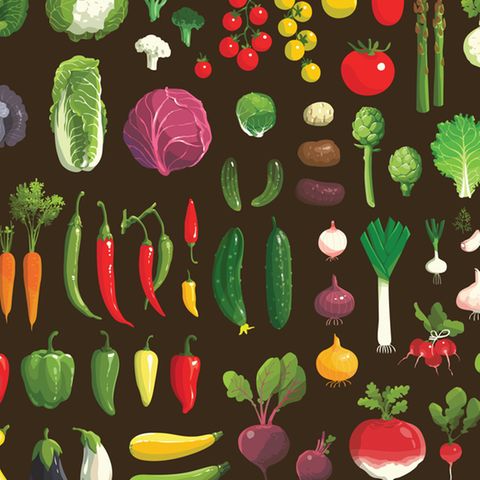 Gemüse ist das Grundnahrungsmittel jedes Vegetariers. Aber auch viele Produkte aus fernen Ländern sind gefragt. Von A wie Amaranth bis Z wie Zatar.
