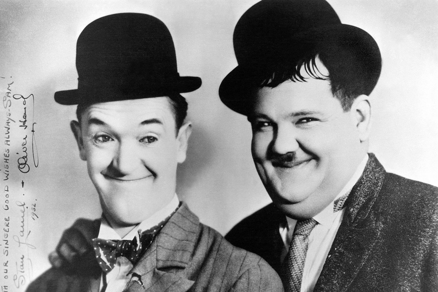 Stan Laurel und Oliver Hardy