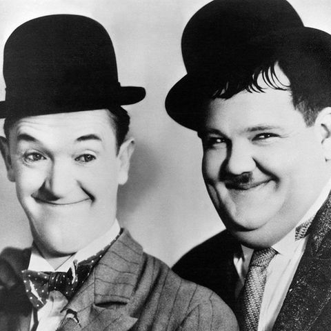 Stan Laurel und Oliver Hardy
