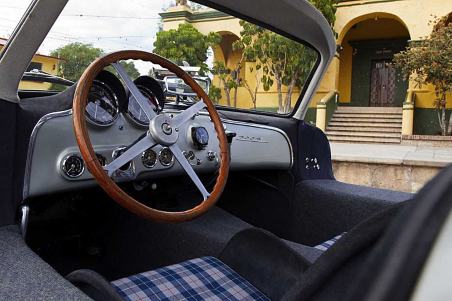 Ein klassisches Cockpit