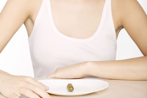 Tägliches Kalorienzählen ist bei den Pro-Ana-Gruppen Pflicht