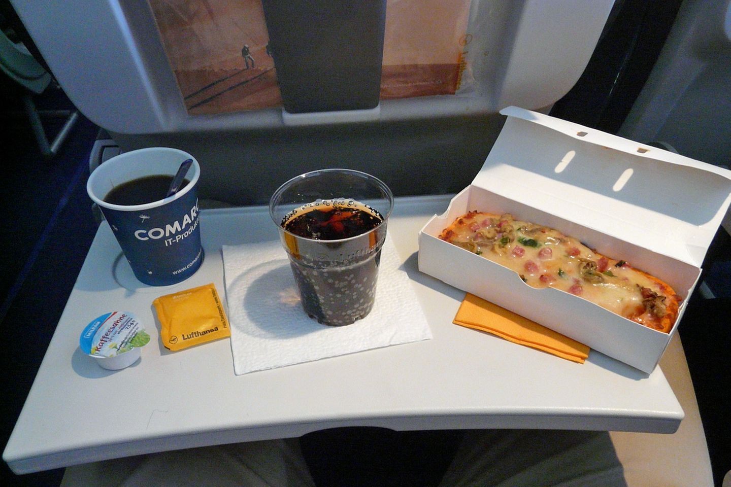 Lufthansa, Economy Class: Flug Madrid - München