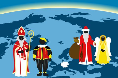 Nikolaus, Weihnachtsmann, Christkind