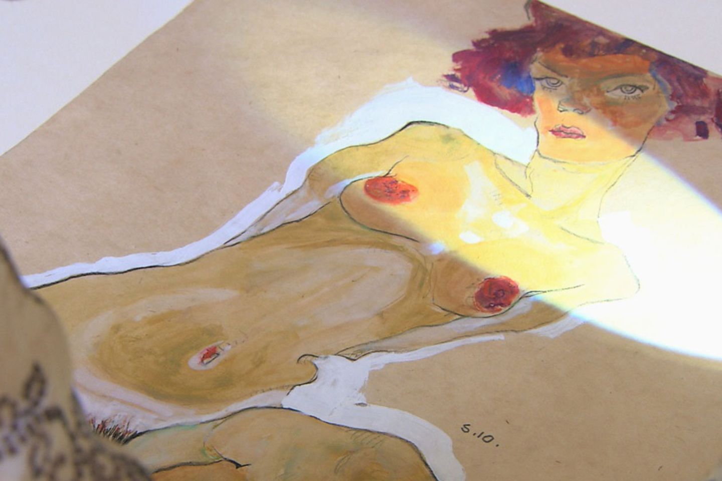 Der expressionistische Maler Egon Schiele prägte die Kunst der Belle Époque