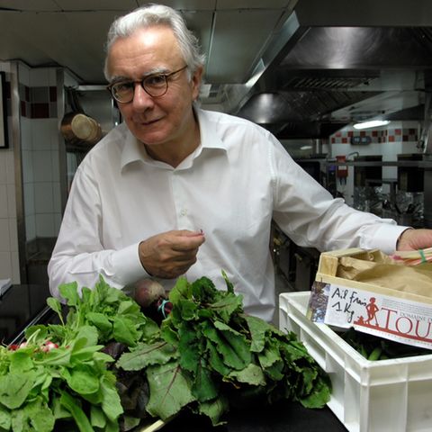 Alain Ducasse setzt auf die fleischlose Variante und liegt damit voll im Trend. Für 380 Euro ist das Menü des Franzosen allerdings keineswegs ein Schnäppchen.