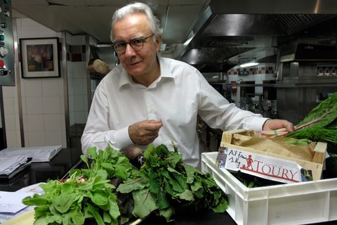 Alain Ducasse setzt auf die fleischlose Variante und liegt damit voll im Trend. Für 380 Euro ist das Menü des Franzosen allerdings keineswegs ein Schnäppchen.
