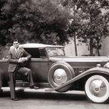 Clark Gable mit seinem sehr leistungsstarkem Packard Twin Six