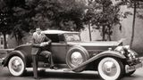Clark Gable mit seinem sehr leistungsstarkem Packard Twin Six