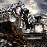 O&K RH 200 Miningbagger (Newcastle, England)