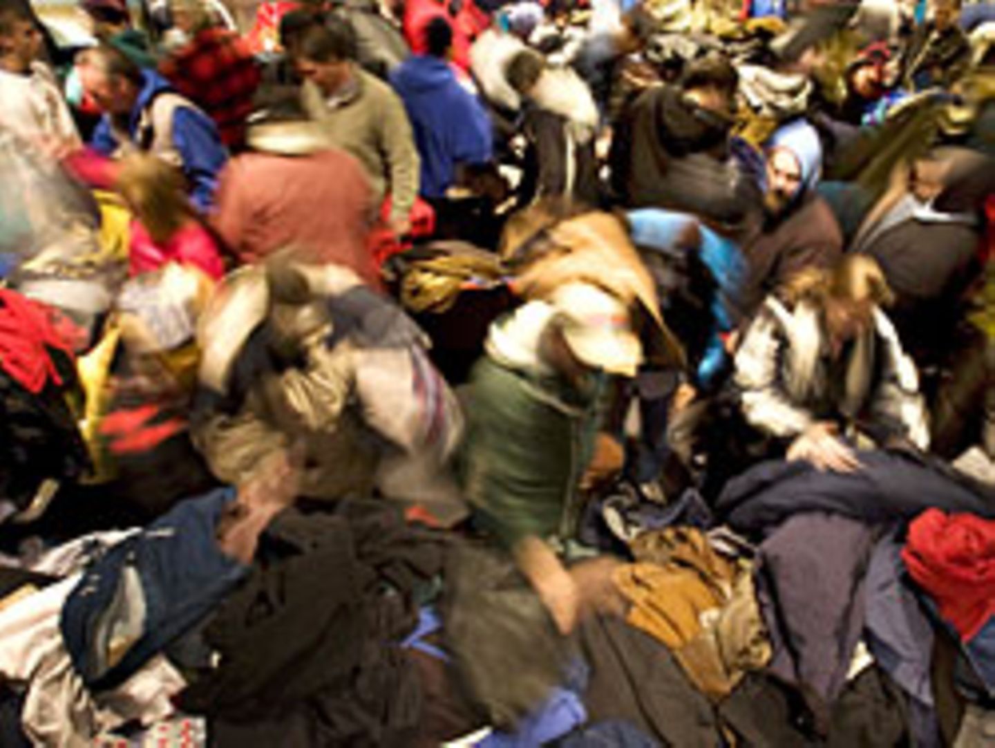 Am Freitag nach Thanksgiving, dem sogenannten Black Friday, stürmen die Amerikaner die Läden, um die ersten Weihnachtsschnäppchen zu machen