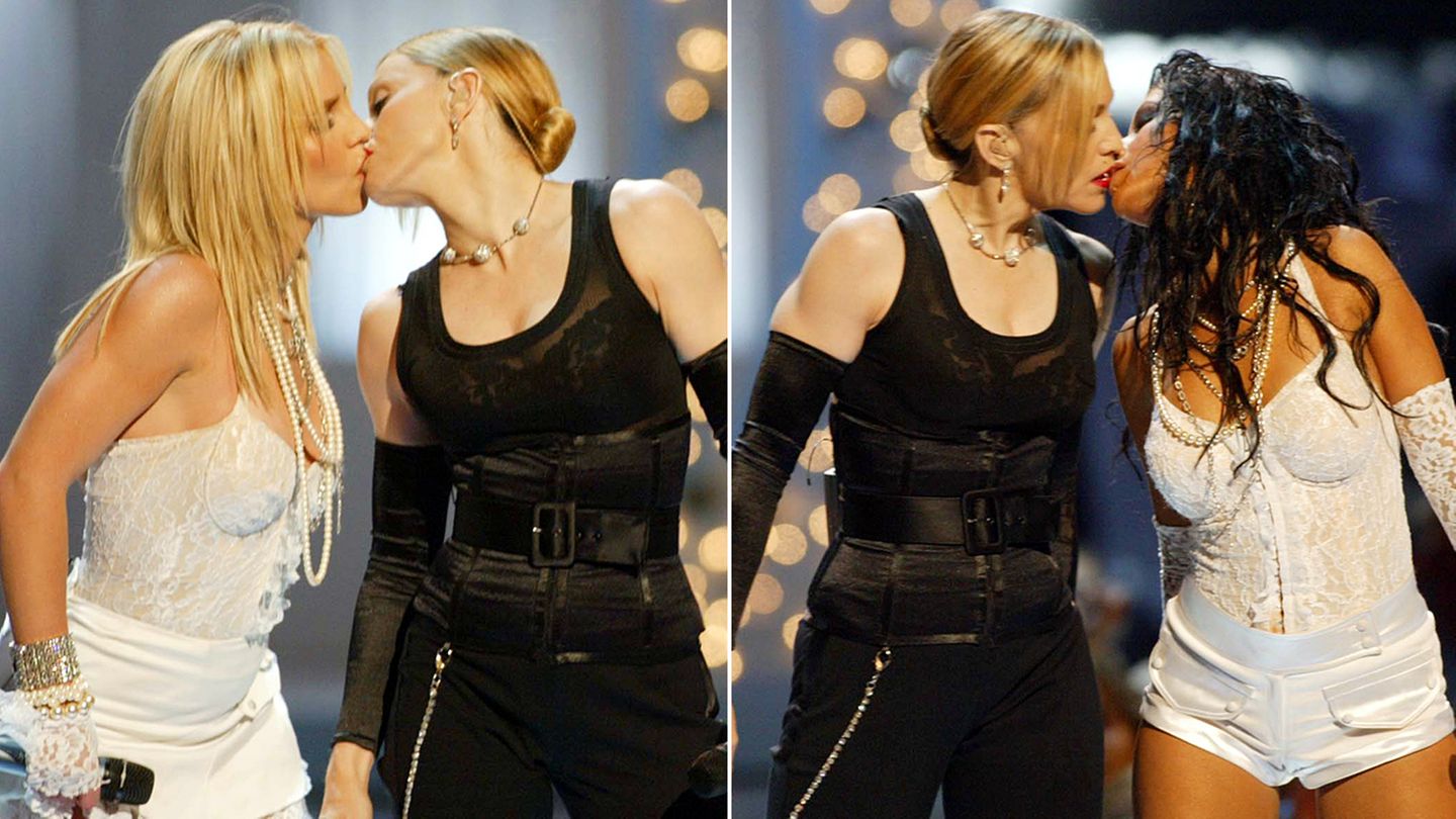 Britney Spears, Madonna und Christina Aguilera