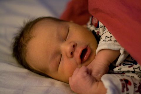 Baby schläft
