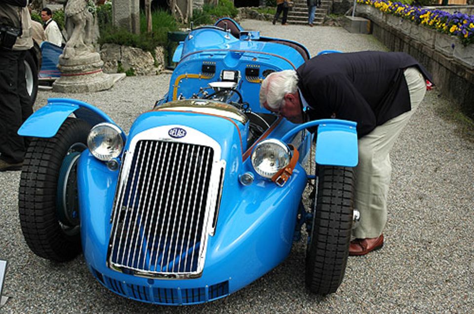 Concorso d'Eleganza di Villa d'Este: Ein letzter, prüfender Blick Ein letzter, prüfender Blick