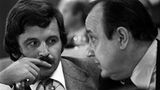 Jürgen Möllemann, der Ende der Achtzier und Anfang der Neunziger zweimal Minister war, galt als Ziehkind Genschers. Doch nachdem der passionierte Fallschirmspringer immer häufiger wegen antisemitischer Äußerungen aufgefallen war, zog er sich den Zorn des starken Mannes der FDP zu.