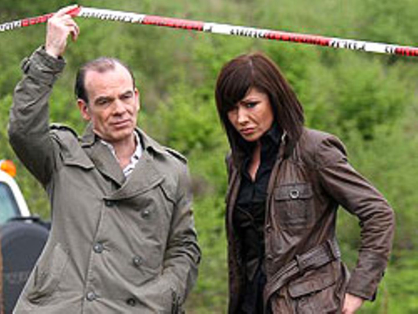 Misten ihren Saustall aus: Keppler und Saalfeld (Martin Wuttke und Simone Thomalla)