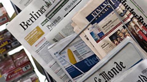 Gewinneinbruch bei "USA Today", Milliardenschulden beim "Tribune": Auch die deutschen Zeitungsverleger machen sich Sorgen um ihre Auflagen