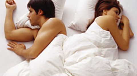 Frust im Bett: 17 Prozent der befragten Paare hatten vier Wochen lang gar keinen Sex