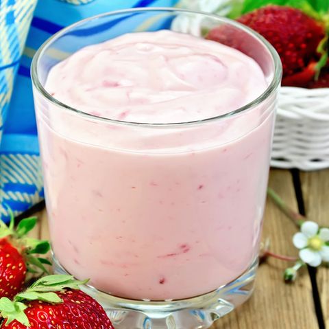 Im Erdbeerjoghurt muss nur wenig Erdbeere stecken