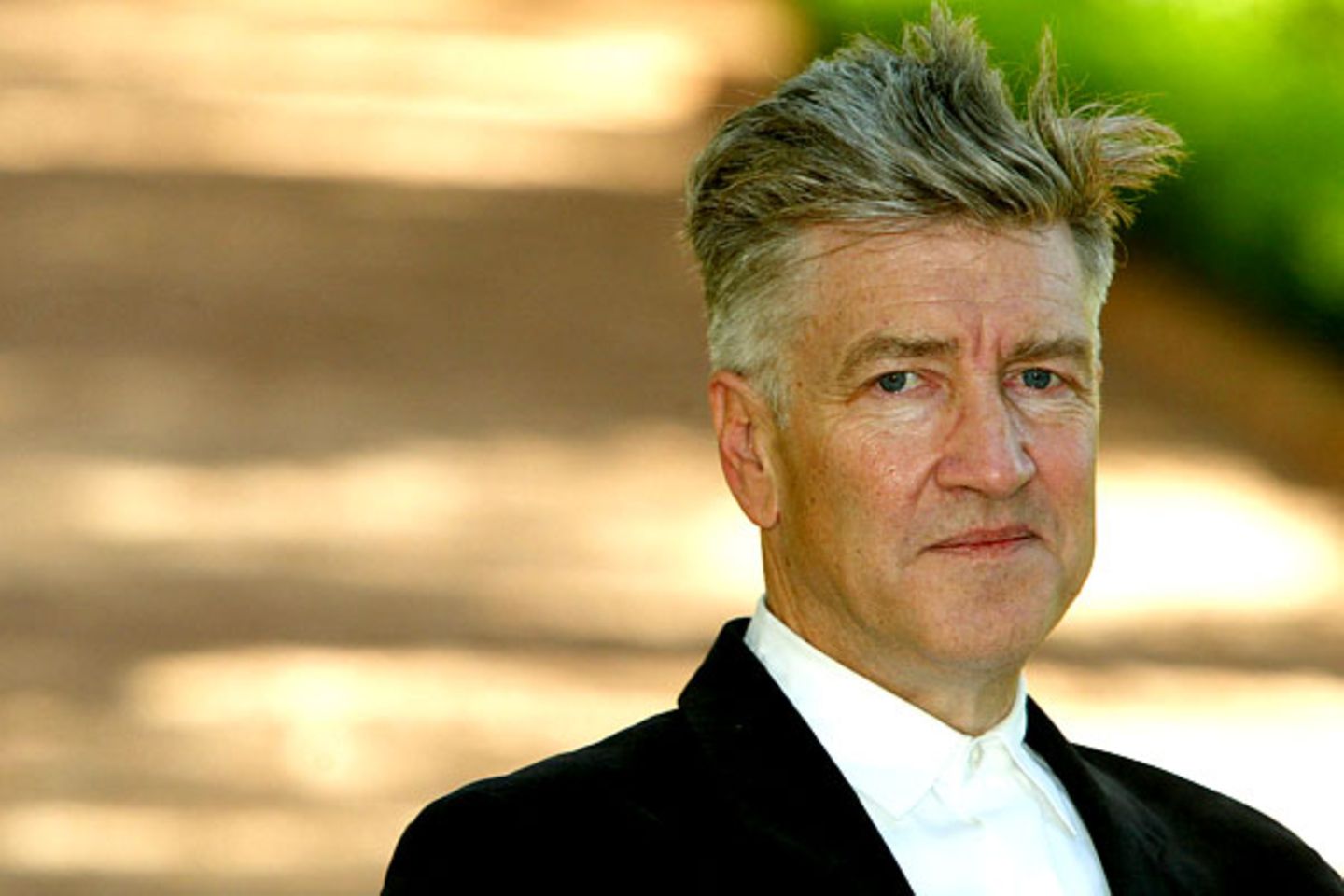 Kultregisseur David Lynch 2002 in Marrakesch, Marokko. Obwohl er erst einmal für den Oscar nominiert wurde, gilt er als einer der größten Filmemacher aller Zeiten. Am Mittwoch, 20. Januar, wird Lynch 70.