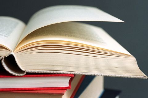 Ein geöffnetes Buch.