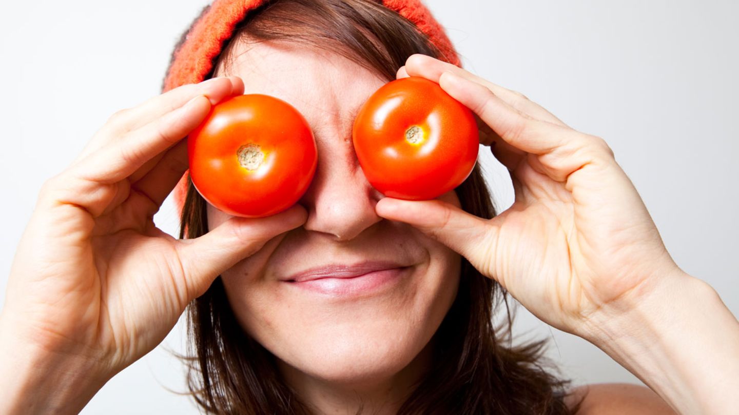 Tomaten in der Nacht sind gut für die Ernährung