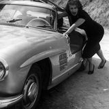 Der Flügeltürbenz in der Nähe von Rom. Sophia Loren war die stolze Besitzerin