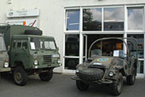 Militär-Oldtimer: Volvo C202 / C303  - Allrad-Wohnmobil zum Dumpingpreis